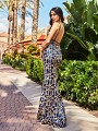 ValStefani 3762RD fancy royal blue prom dress with cutouts at back