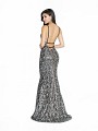 ValStefani 3762RD fashionable black dress with open back and straps