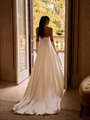 ValStefani HERA Open back with half lace-up bodice with chapel detachable train ValStefani HERA Open back with half lace-up bodice with chapel detachable train